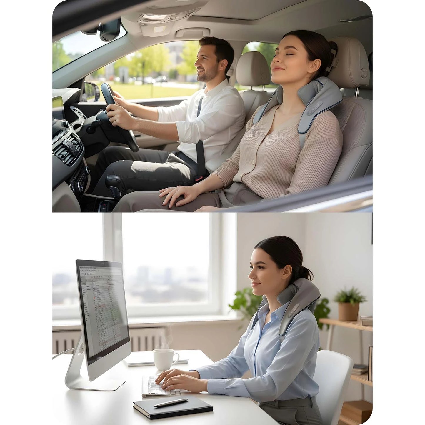 Bezprzewodowy Masażer Shiatsu